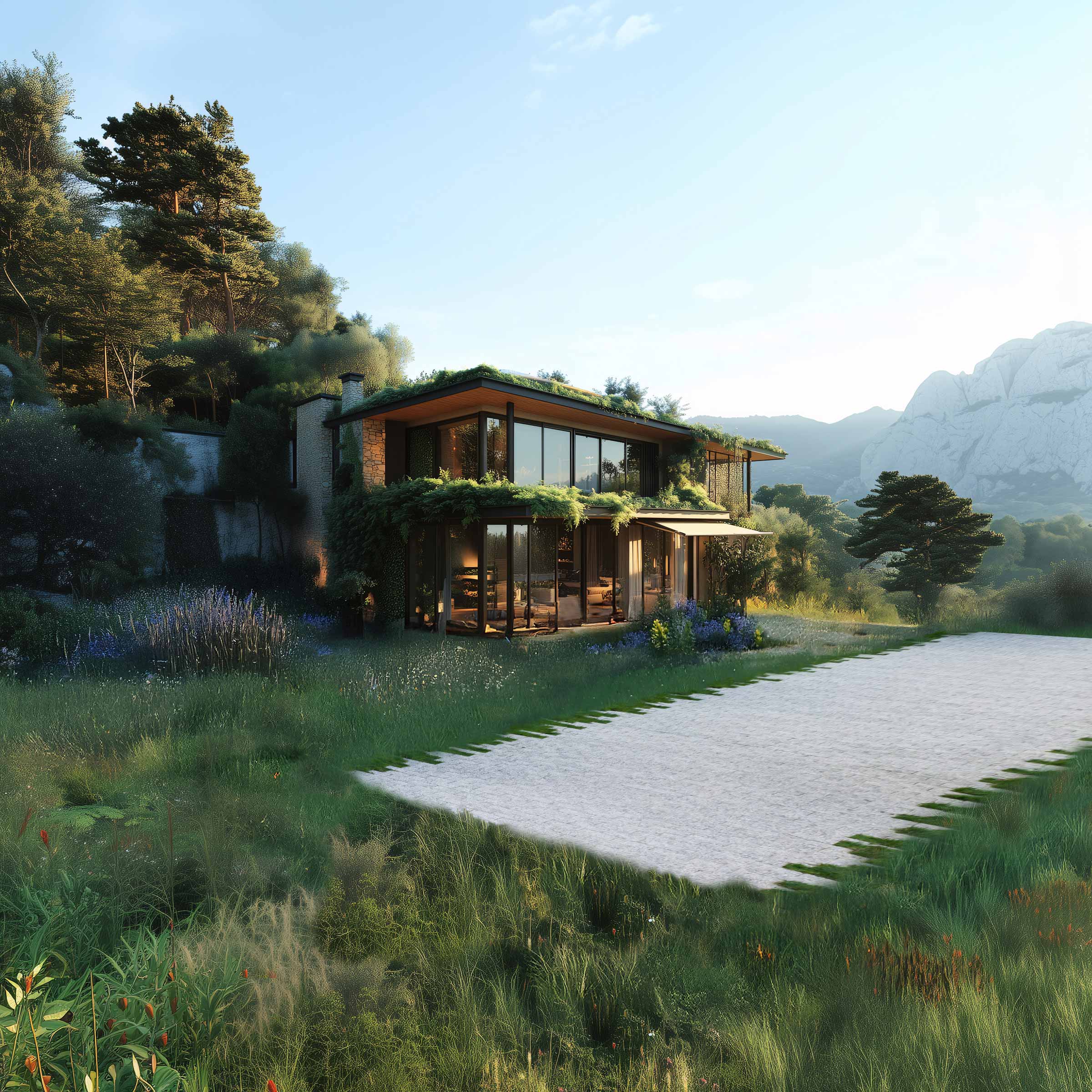 Maison dans la nature